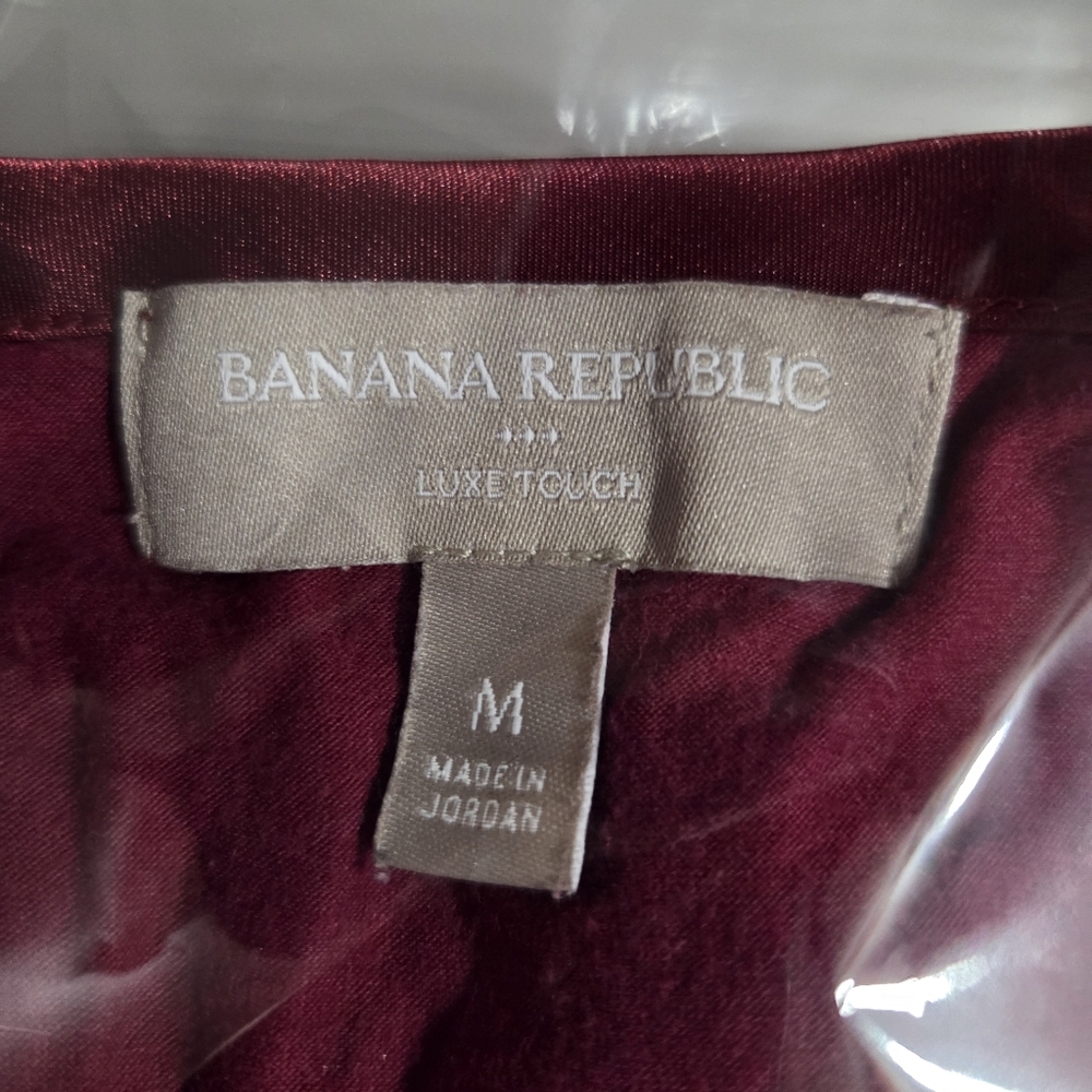Banana Republic Red Sleeveless Tank Top, Size M - Picture 4 of 4